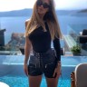 Боди с одним рукавом из вискозы