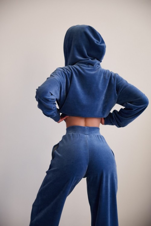 Брюки из велюра